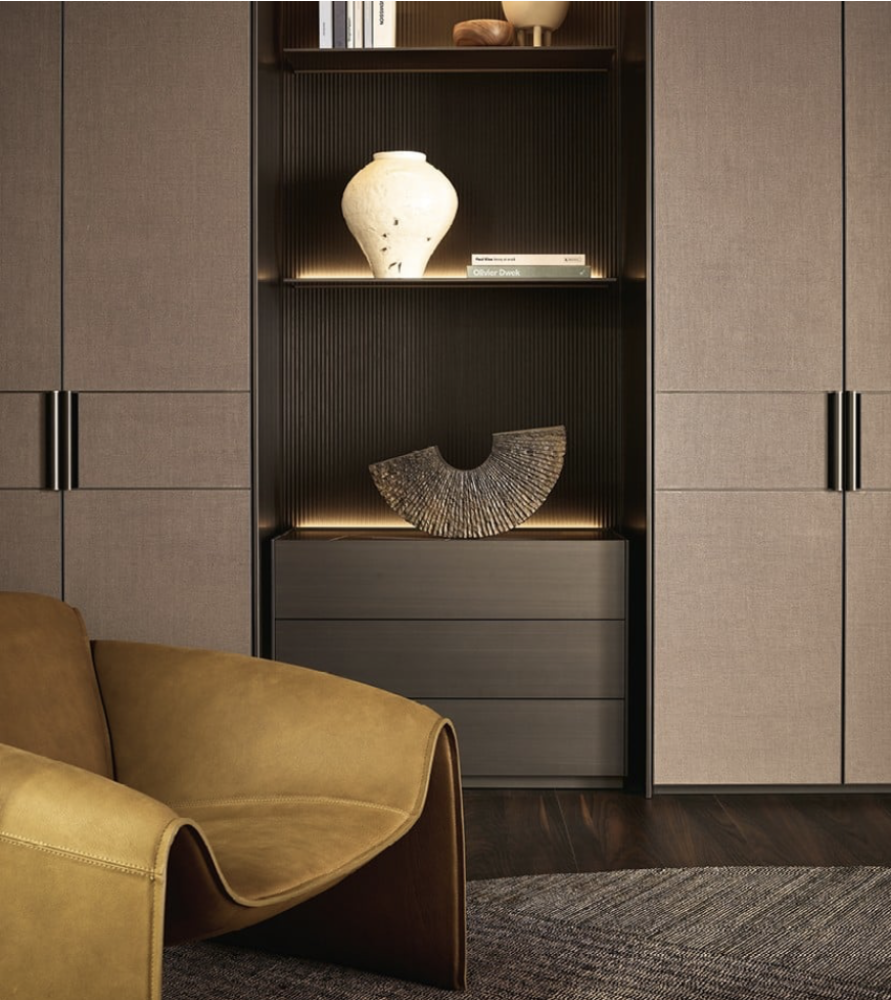 Poliform Senzafine wardrobe, with Code system